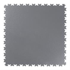Dalles PVC clipsable martelé gris 500x500x7mm