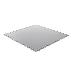 Dalles PVC clipsable martelé gris clair 500x500x4,5mm