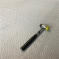 Dalles PVC clipsable martelé gris clair 515x515x7mm