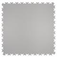 Dalles PVC clipsable martelé gris clair 515x515x7mm