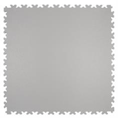 Dalles PVC clipsable martelé gris clair 515x515x7mm