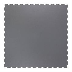 Dalles PVC clipsable martelé gris foncé 500x500x4,5mm