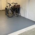 Dalles PVC clipsable martelé gris foncé 500x500x4mm