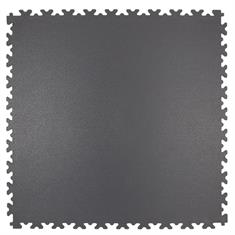 Dalles PVC clipsable martelé gris foncé 515x515x7mm