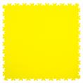 Dalles PVC clipsable martelé jaune 515x515x7mm