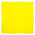 Dalles PVC clipsable martelé jaune 515x515x7mm