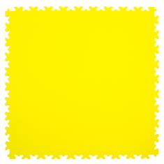 Dalles PVC clipsable martelé jaune 515x515x7mm