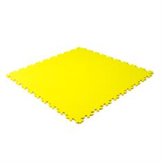 Dalles PVC clipsable martelé jaune 515x515x7mm