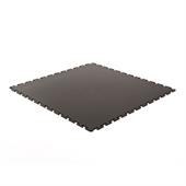 Dalles PVC clipsable martelé noir 500x500x4,5mm
