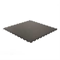 Dalles PVC clipsable martelé noir 500x500x4mm