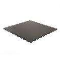 Dalles PVC clipsable martelé noir 500x500x7mm