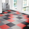 Dalles PVC clipsable martelé noir 500x500x7mm