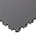 Dalles PVC clipsable martelé noir 500x500x7mm