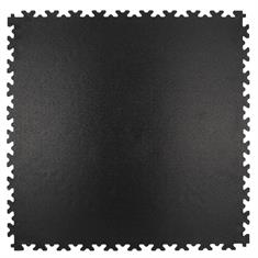 Dalles PVC clipsable martelé noir 515x515x7mm