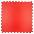 Dalles PVC clipsable martelé rouge 510x510x7mm