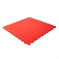 Dalles PVC clipsable martelé rouge 510x510x7mm