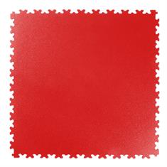 Dalles PVC clipsable martelé rouge 510x510x7mm