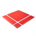 Dalles PVC clipsable martelé rouge 515x515x7mm