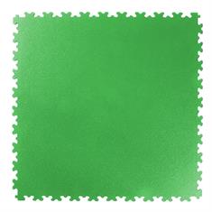 Dalles PVC clipsable martelé vert 510x510x7mm
