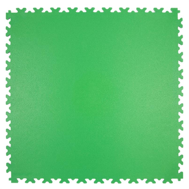 Dalles PVC clipsable martelé vert 515x515x7mm