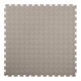 Dalles PVC clipsable pastille gris clair 500x500x4,5mm