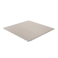 Dalles PVC clipsable pastille gris clair 500x500x4,5mm