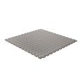 Dalles PVC clipsable pastille gris foncé 500x500x4,5mm