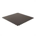 Dalles PVC clipsable pastille noir 500x500x4,5mm