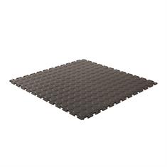 Dalles PVC clipsable pastille noir 500x500x4,5mm