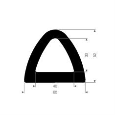 Défense de quai LxH=60x52mm (L=10m)