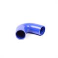 Durite coude silicone 135 degrés bleu D=6,5mm L=100mm
