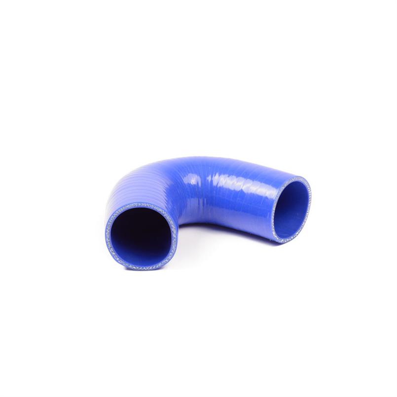 Durite coude silicone 135 degrés bleu D=9,5mm L=100mm