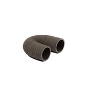Durite coude silicone 180 degrés noir mat D=19mm L=100mm
