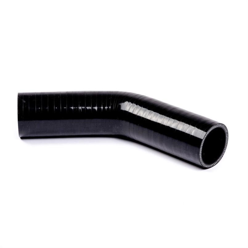 Durite coude silicone 45 degrés noir D=102mm L=150mm