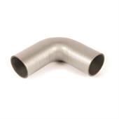 Durite coude silicone 90 degrés gris metallique D=63mm L=150mm