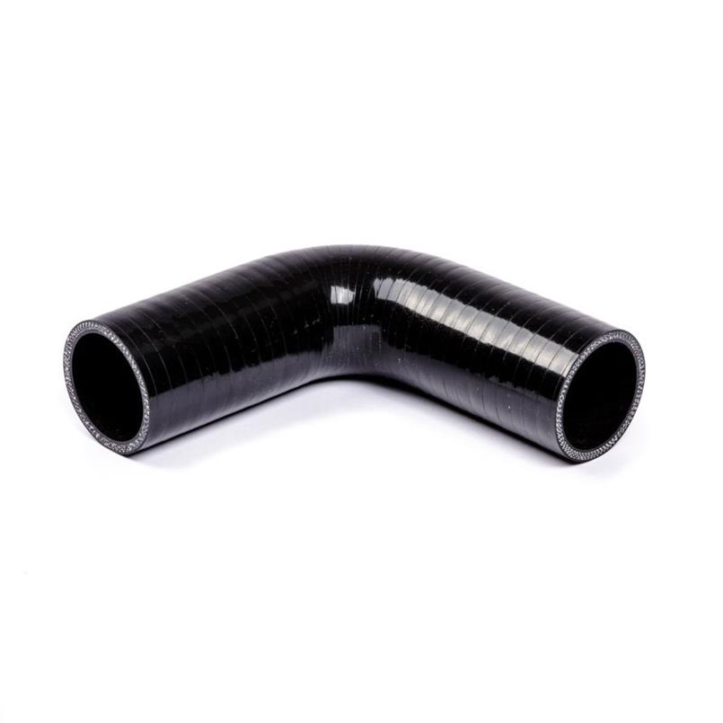 Durite coude silicone 90 degrés noir D=65mm L=150mm