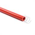 Durite silicone avec spirale acier rouge D=40mm L=1000mm