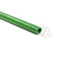 Durite silicone avec spirale acier vert clair D=38mm L=1000mm