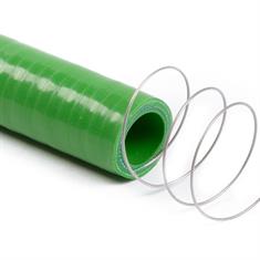 Durite silicone avec spirale acier vert clair D=44mm L=1000mm