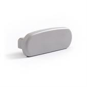 Embout Profilé rampe d'escalier gris clair LxH=40x8mm