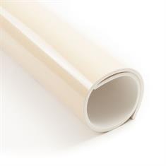 Feuille caoutchouc cellulaire silicone avec adhésif blanc 2mm (LxL=10x1m)