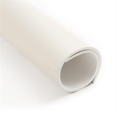 Feuille caoutchouc cellulaire silicone blanc 10mm (LxL=10x1m)