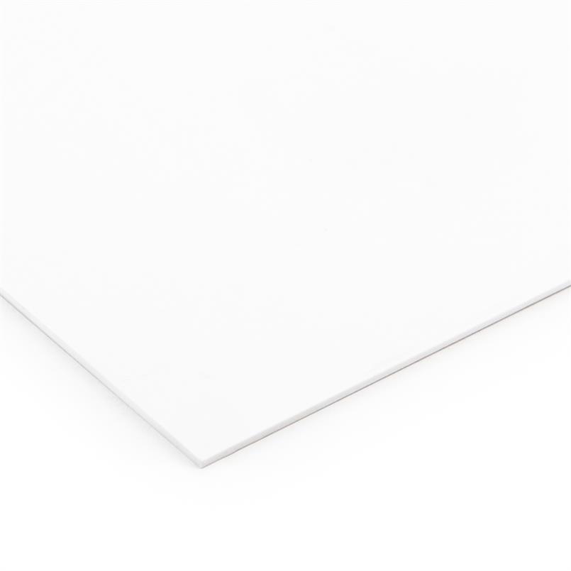 Feuille PTFE blanc 600x600x0,5mm