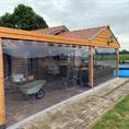 Feuille PVC souple transparent 3mm (LxL=3x2,2m)