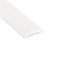 Incrustation pour profil d'escalier blanc LxH=30x3,5mm (L=10m)