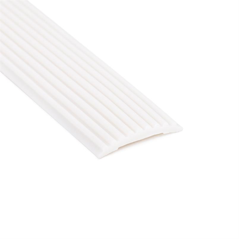 Incrustation pour profil d'escalier blanc LxH=30x3,5mm (L=10m)