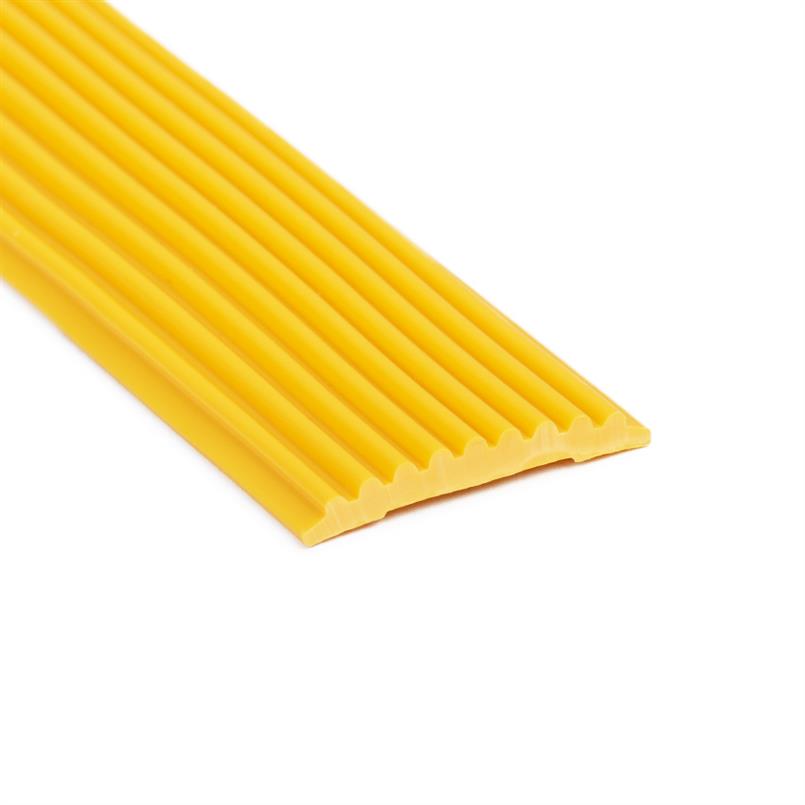 Incrustation pour profil d'escalier jaune LxH=35x4,5mm (L=10m)