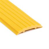 Incrustation pour profil d'escalier jaune LxH=42x4,5mm (L=10m)