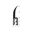 Joint bourrelet caoutchouc compact 1,5-4mm / LxH=9x36mm (L=30m)