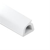Joint caoutchouc adhésif blanc Profilé D LxH=9,5x9,5mm (L=50m)
